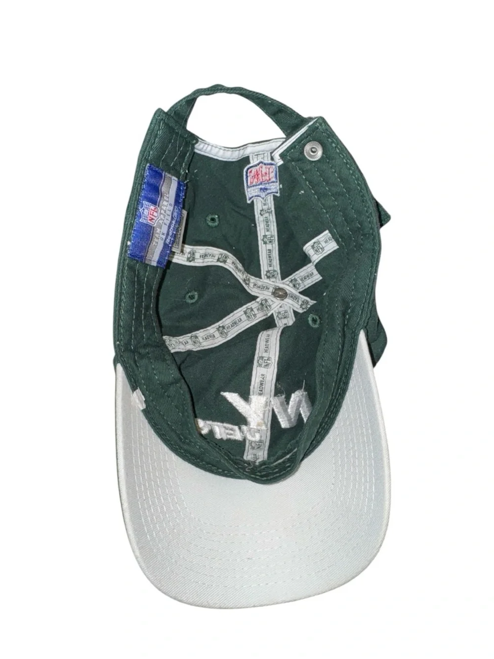 NFL New York Jets Dark Green Baseball Cap with White Embroidered Logo